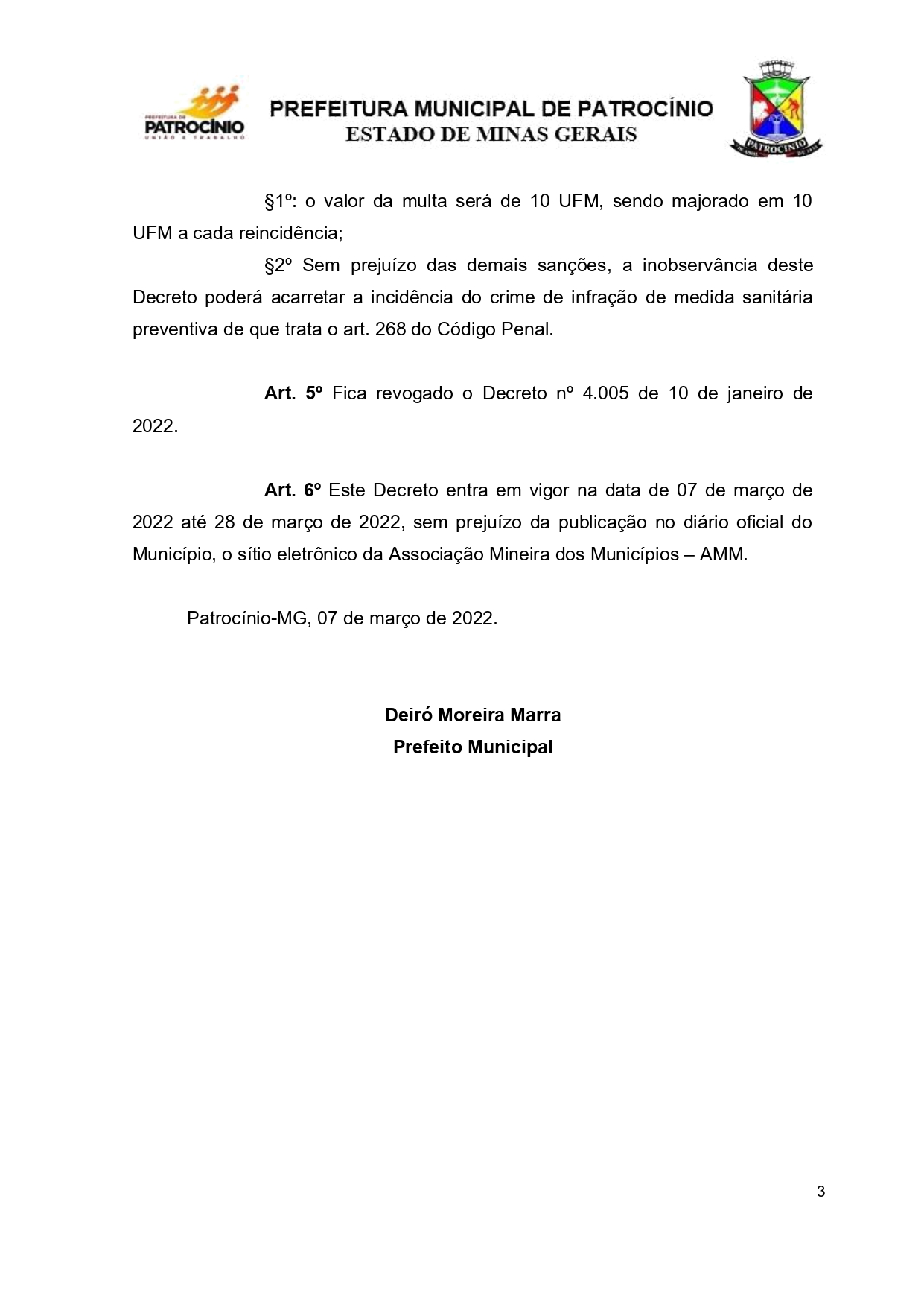 Decreto nº 4.034-2022 - COVID - prorroga os prazos covid até 28-03 page-0003