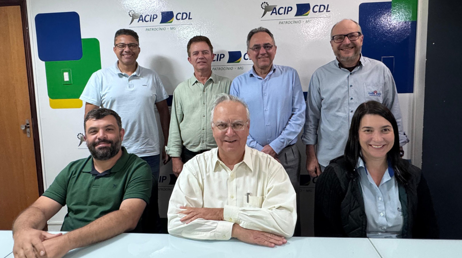 ACIP/CDL recebem visita de representantes da ACIA e CDL de Araguari