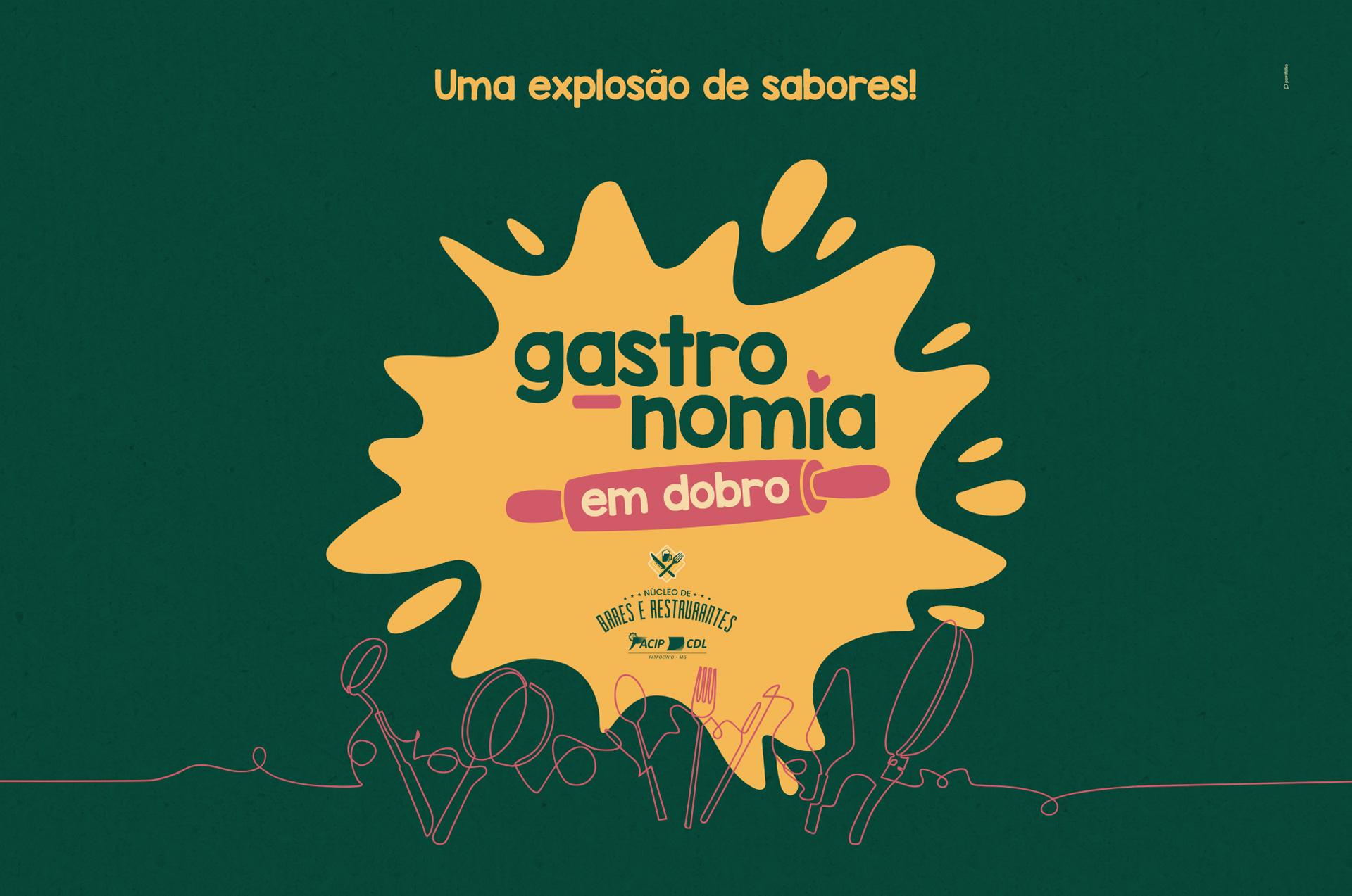 ACIP/CDL lançam a campanha Gastronomia em Dobro com participação de 15 restaurantes